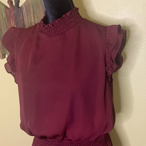 Saks Fifth Avenue Ruffle Maxi Dress - Picture 3 of 11